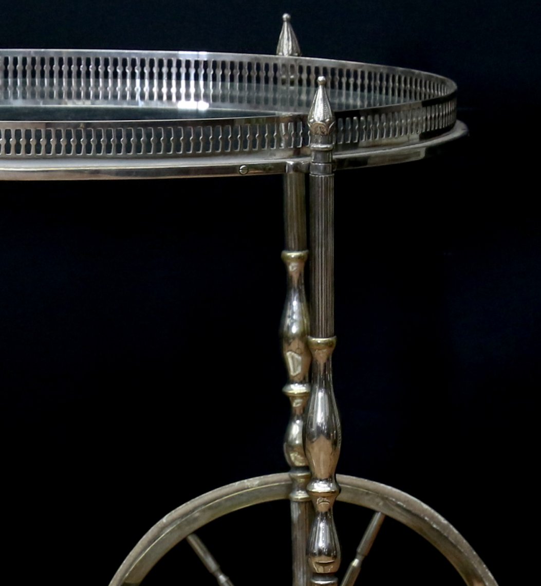 Silver & Gold Drinks Trolley